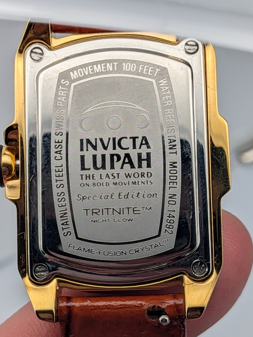 Invicta Lupah Lady Watch Special Edition Gift Set Tritnite Night Glow & Bands - Picture 5 of 16